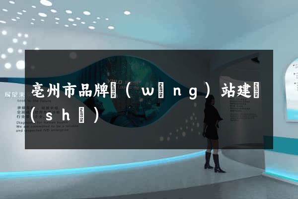 亳州市品牌網(wǎng)站建設(shè)