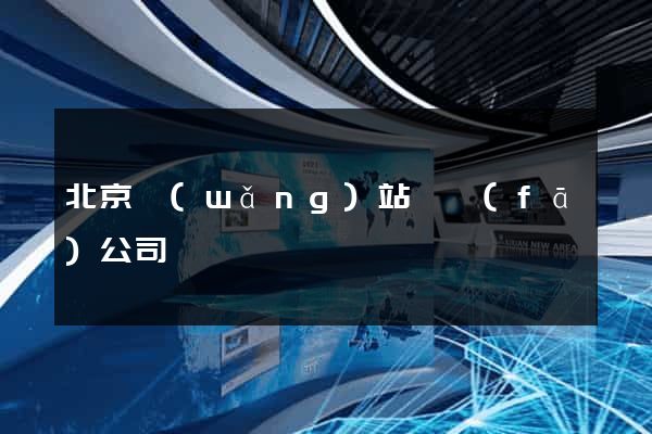 北京網(wǎng)站開發(fā)公司