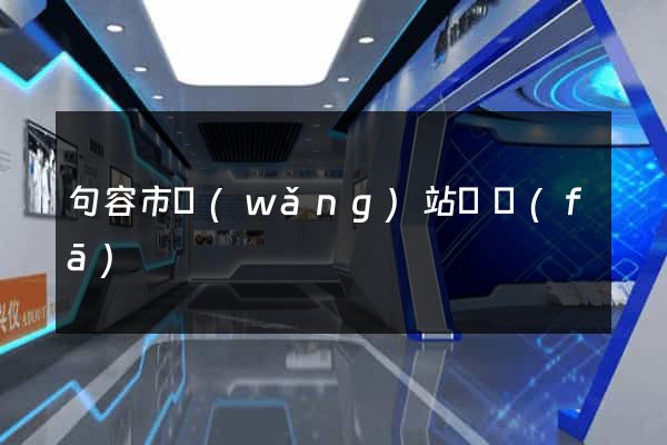 句容市網(wǎng)站開發(fā)