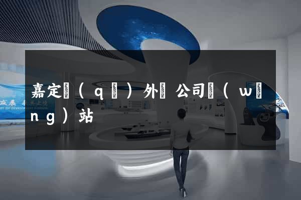 嘉定區(qū)外貿公司網(wǎng)站