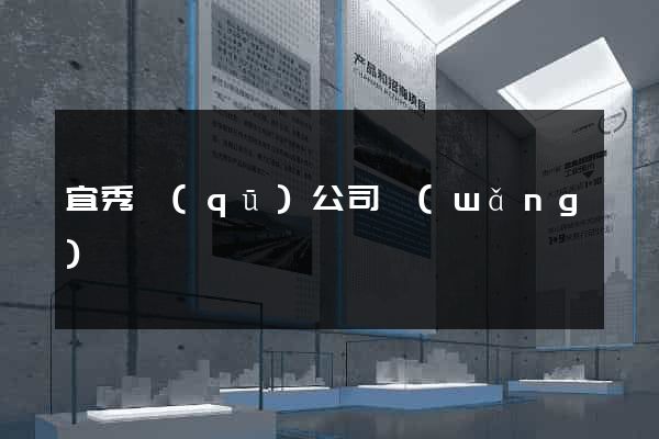 宜秀區(qū)公司網(wǎng)頁設計