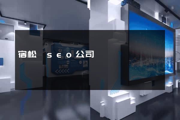 宿松縣seo公司