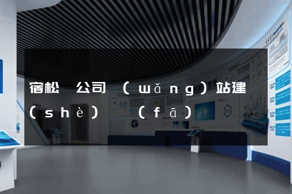 宿松縣公司網(wǎng)站建設(shè)開發(fā)