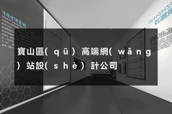 寶山區(qū)高端網(wǎng)站設(shè)計公司