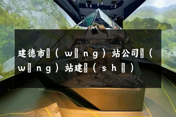 建德市網(wǎng)站公司網(wǎng)站建設(shè)