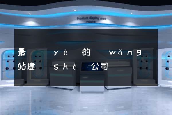 最專業(yè)的網(wǎng)站建設(shè)公司