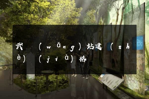 武漢網(wǎng)站建設(shè)價(jià)格