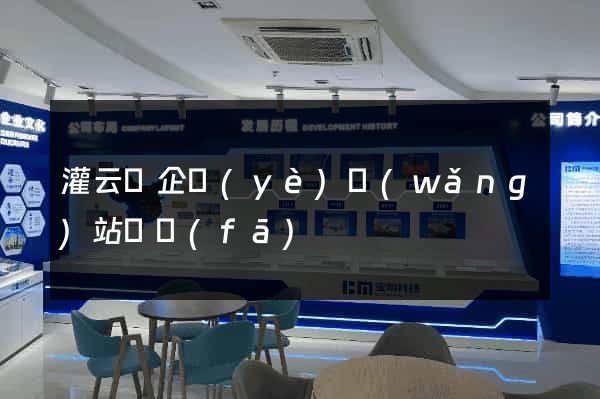 灌云縣企業(yè)網(wǎng)站開發(fā)