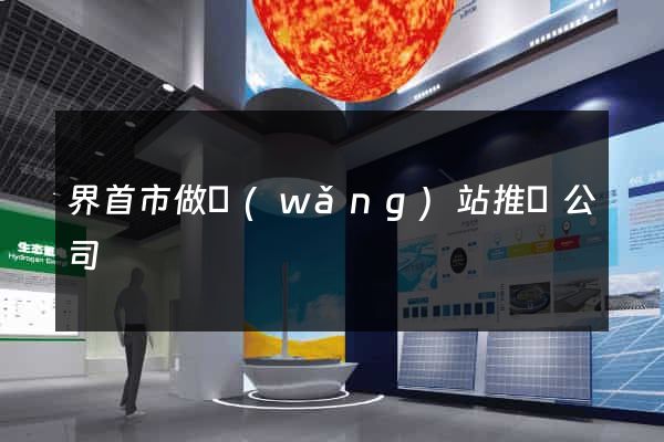 界首市做網(wǎng)站推廣公司