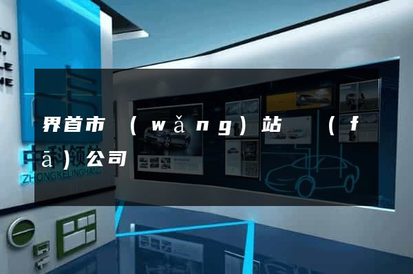 界首市網(wǎng)站開發(fā)公司