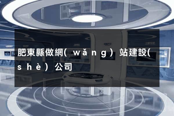 肥東縣做網(wǎng)站建設(shè)公司