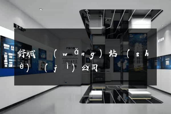 舒城縣網(wǎng)站設(shè)計(jì)公司