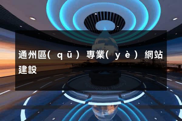通州區(qū)專業(yè)網站建設