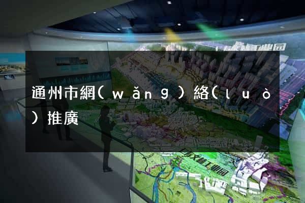 通州市網(wǎng)絡(luò)推廣