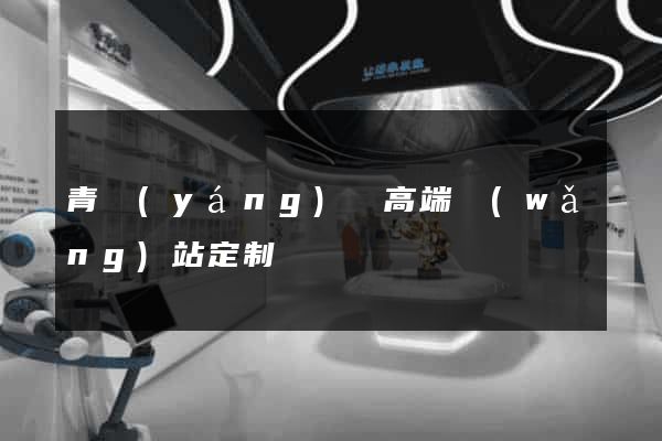 青陽(yáng)縣高端網(wǎng)站定制